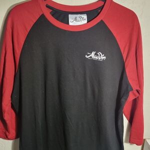 Disney Aladdin Broadway Black and Red Shirt